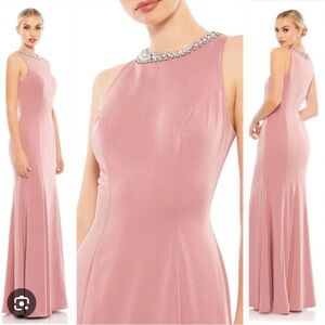 Ieena Mac Duggal 49093 rose pink gown